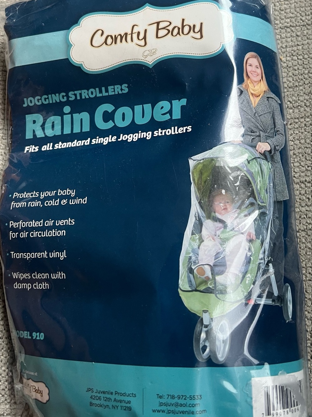 Rain Cover for Single Jogging Strollers